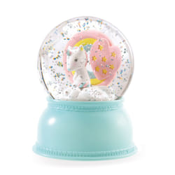 DJECO Unicorn Globe Night Light Licorne