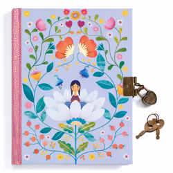 DJECO DJ3616, Image, Multicolore, 88 feuilles, Papier ligné, Couverture rigide, Enfant