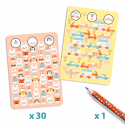 DJECO Mysterix Card Game, Jeu de cartes, Assortiments, 4 an(s), 10 min