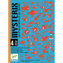 DJECO Mysterix Card Game 10 min Jeu de cartes Assortiments