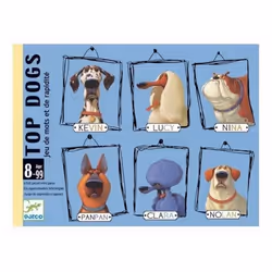 Jeu de cartes en boite Top Dogs