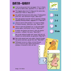DJECO Bata Waf Jeu De Bataille