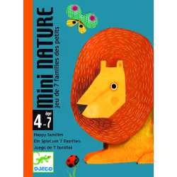 DJECO Mini nature, Jeu de cartes, 4 an(s)