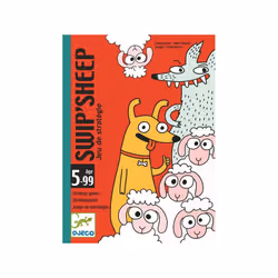 DJECO Swip'Sheep, Jeu de cartes, Apprentissage, 5 an(s), 10 min, Jeu familial