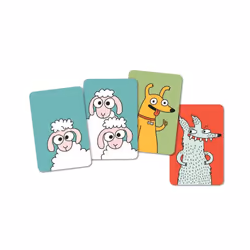 DJECO Swip'Sheep Jeu de cartes Apprentissage
