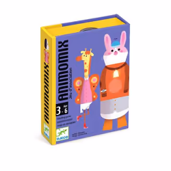 DJECO Animomix, Jeu de cartes, Assortiments, 3 an(s)