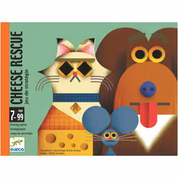 DJECO Cheese rescue, Jeu de société, Apprentissage, 7 an(s), Jeu familial