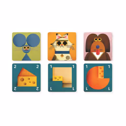 DJECO Cheese rescue Jeu de société Apprentissage