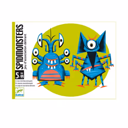 DJECO Spidmonsters, unisexe, Carton, Multicolore, 01-01-2016, 120 mm, 30 mm