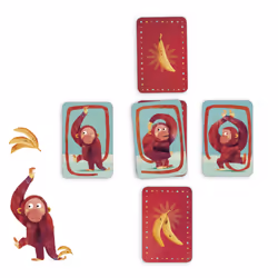 DJECO Bananas, unisexe, Carton, Multicolore, 01-01-2015, Chine, CE