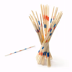 DJECO Mikado - 20 x 8 x 2 cm, 6 an(s), Bois