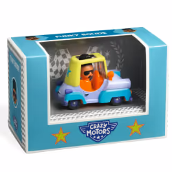 DJECO Crazy Motors, Voiture, 3 an(s), Bleu, Jaune