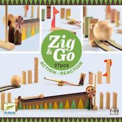 DJECO Zig & Go, 7 an(s), Bois, Multicolore