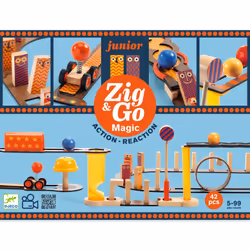 DJECO Zig &amp; Go Junior 43pc Magic Set, 5 an(s), Bois, Multicolore