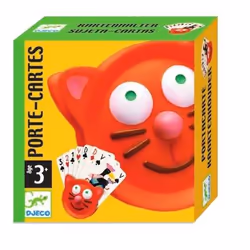 DJECO Porte Cartes - Tête De Chat, 3 an(s)