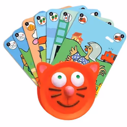 DJECO Porte Cartes - Tête De Chat