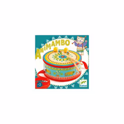 Tambour Animambo - DJECO - Éveillez votre enfant à la musique et aux percussions - Multicolore - 24 mois - 2 ans