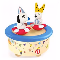 DJECO Fantasy Melody, Boîte à musique jouet, Multicolore