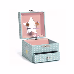 DJECO Ballerina, Boîte à musique jouet, Multicolore