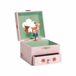 DJECO fawn in the forest, Boîte à musique jouet, 4 an(s), Multicolore