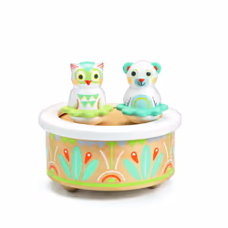 DJECO BabyMusic, Boîte à musique jouet, 1 an(s), Multicolore