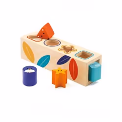 DJECO BoitaBasic, 1 an(s), Bois, Multicolore