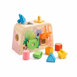 DJECO Multi Boita, 1,5 an(s), Bois, Multicolore