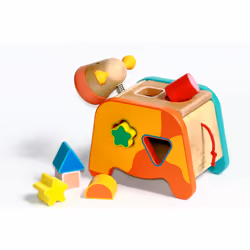 DJECO Cachatou Maggy, 1,5 an(s), Bois, Multicolore