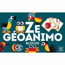 DJECO DJ06432 - Ze Geoanimo, 3 an(s), Bois