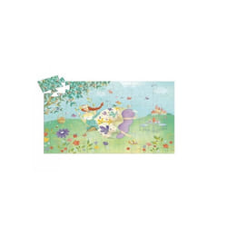 Puzzle silhouette La princesse