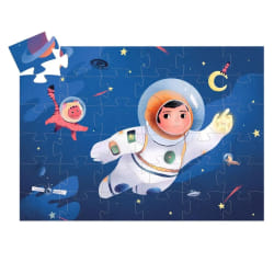 DJECO Puzzle 36 pièces Astronaute sur la Lune