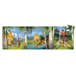 Puzzle 50 pièces - DJECO - Pierre et le loup - Multicolore - Enfant - 2 ans de garantie