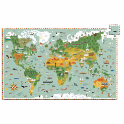 DJECO Puzzle Observation - Monuments Monde