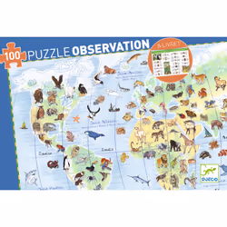 DJECO Puzzle Observation Animaux