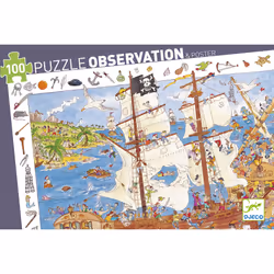 DJECO Puzzle Observation - Les Pirates