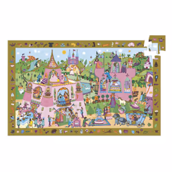 DJECO Puzzle Observation - Princesses, 54 pièce(s), 4 an(s)