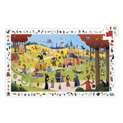 DJECO Puzzle Observation - Les Contes - 54 Pièces, 2 pièce(s), 4 an(s)