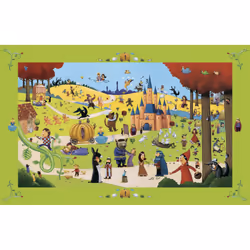 DJECO Puzzle Observation - Les Contes - 54 Pièces