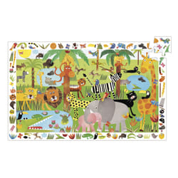 DJECO Puzzle Observation - Jungle - 35 Pièces