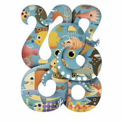 DJECO 350 Pièces Octopus, 350 pièce(s), 7 an(s)