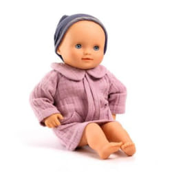 Djeco Poupée Baby Dalhia Purple