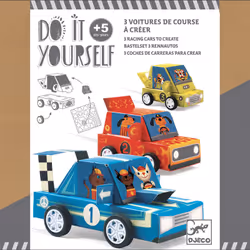 DJECO Do It Yourself Grand Prix, 5 an(s), Multicolore