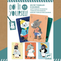 DJECO Do It Yourself Creature Chic Jeu de cartes