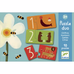 DJECO Puzzle Duo Chiffres
