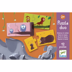 DJECO Puzzle Duo Maman Et Bébé