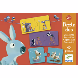 DJECO Puzzle Duo Contraires