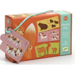 Djeco Puzzle Duo Bébés Animaux