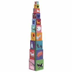 DJECO Cubes Nature Et Animaux