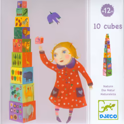 DJECO Cubes Nature Et Animaux