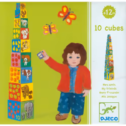 DJECO Cubes - Mes Amis